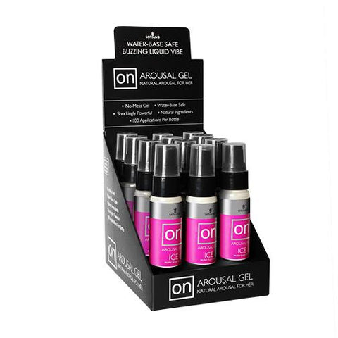 On For Her Arousal Gel Ice 12pc Display