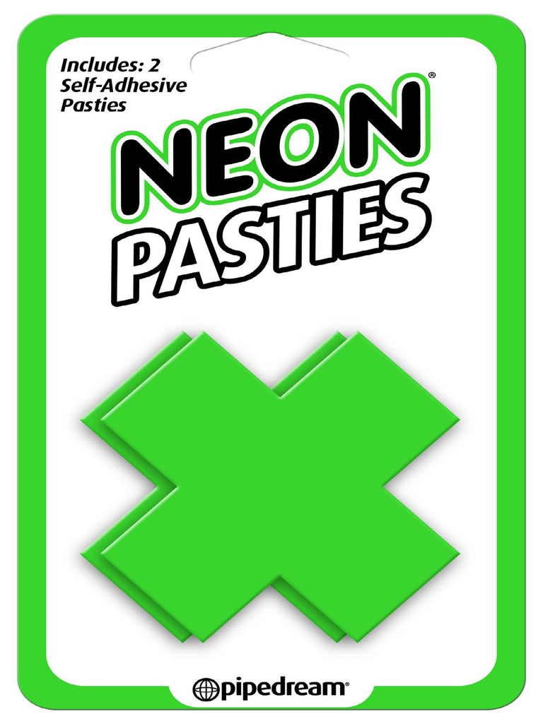 Neon X Pastie Green