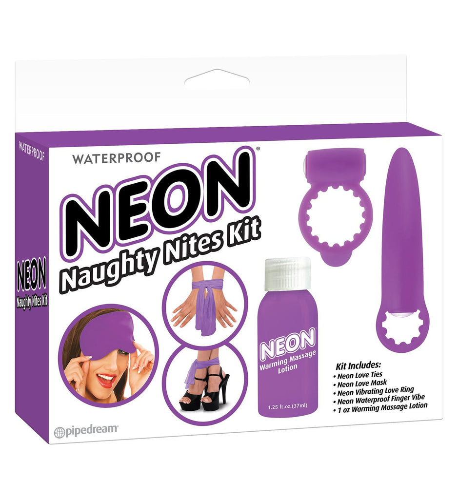 Neon Luv Touch Naughty Nites Kit Purple