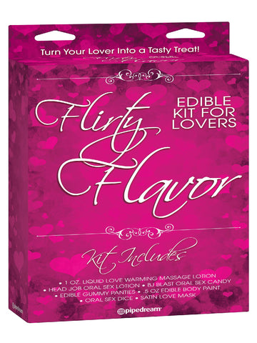 Flirty Flavor Edible Kits For Lovers