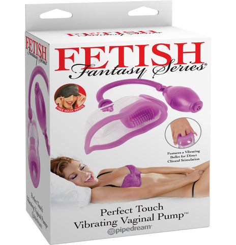 Fetish Fantasy Perfect Touch Vibrating Pussy Pump