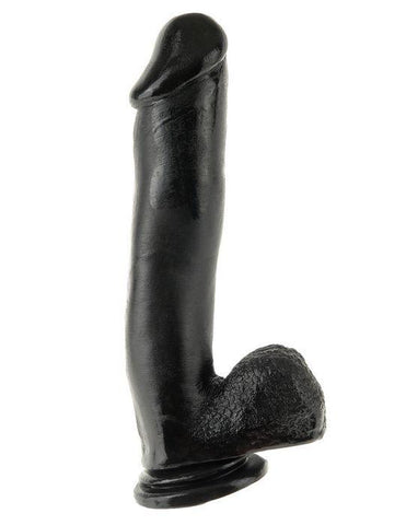 Basix 12 Mega Dildo Black "