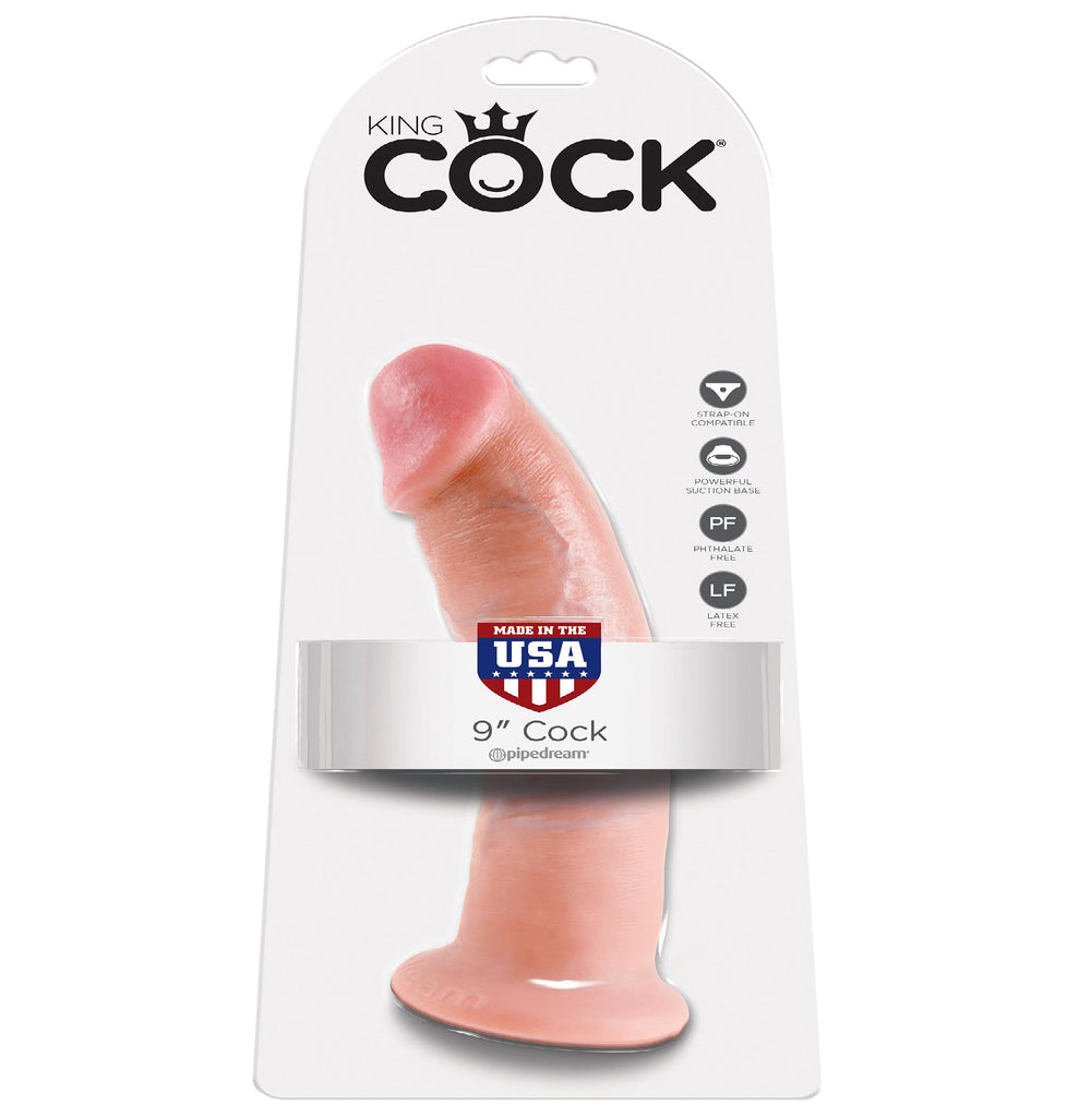 King Cock 9in Cock Flesh