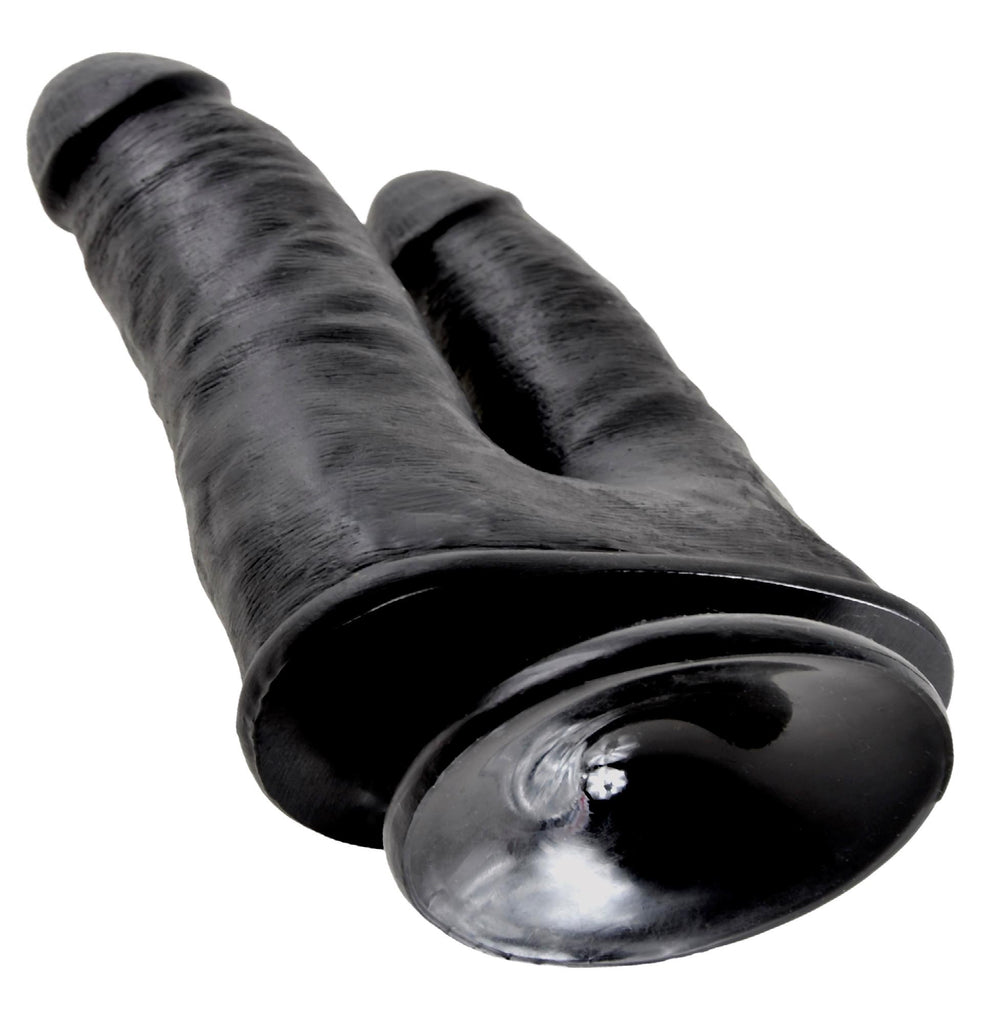 King Cock Double Penetrator Black