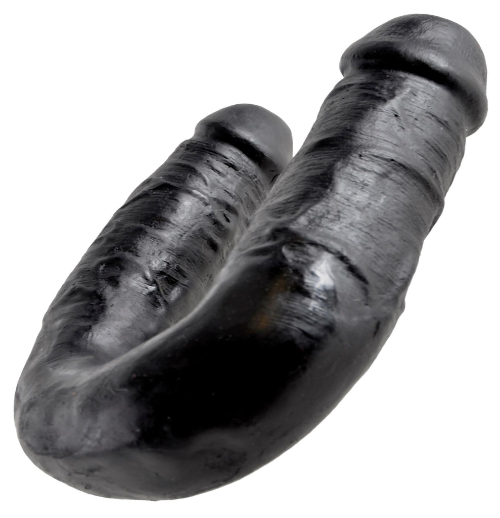 King Cock Double Trouble Medium Black