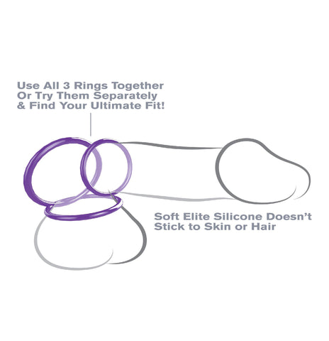 Fantasy C-ringz Silicone Stamina Set