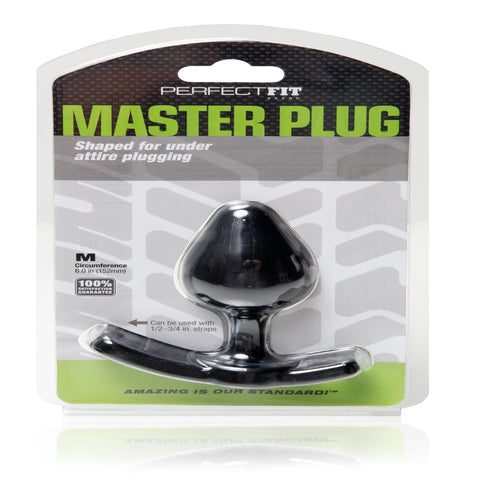 Master Plug Medium Black