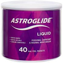 Astroglide 4ml 40pc Bowl