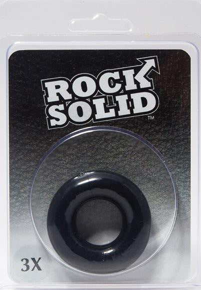 Rock Solid 3x Black Donut C Ring