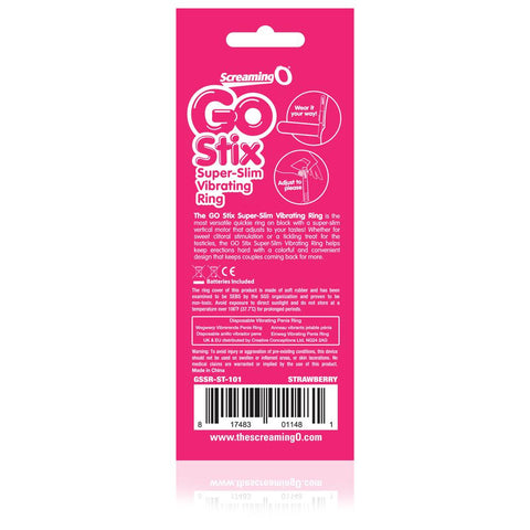 Go Stix Ring Strawberry Vibe