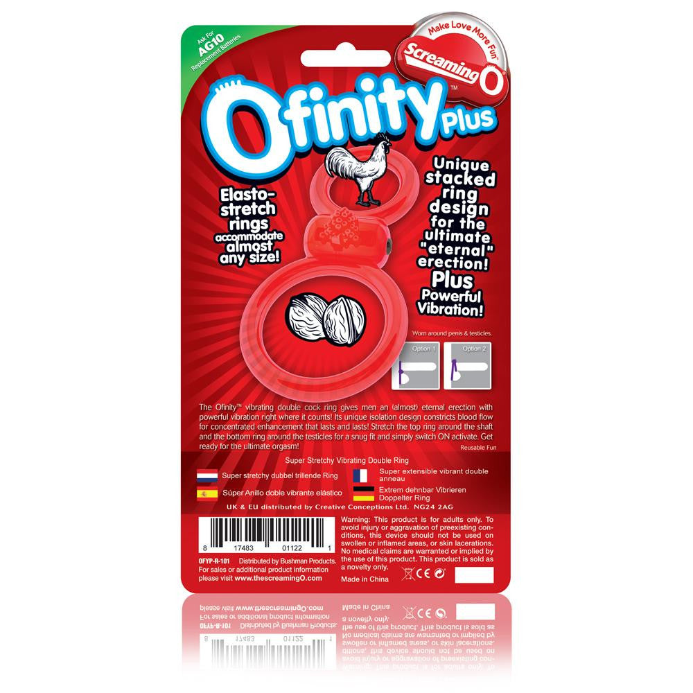 Screaming O Ofinity Plus Red