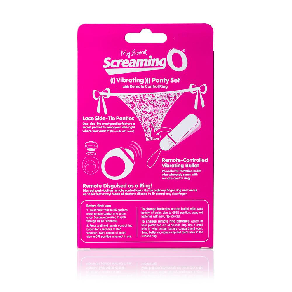 Screaming O Remote Control Panty Vibe Pink