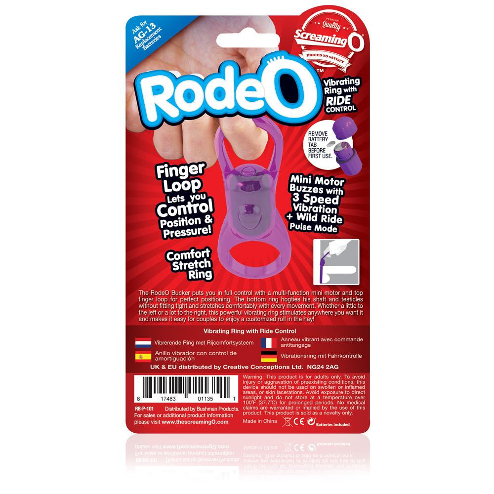 Rodeo Bucker Purple