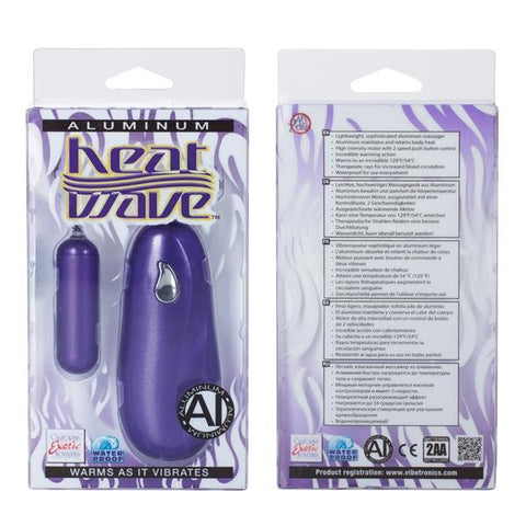 Aluminum Heat Wave Slim Teaser Purple