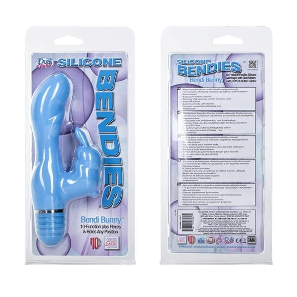 Silicone Bendies Bendi Bunny Blue