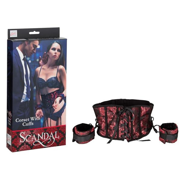 Scandal Corset With Cuffs