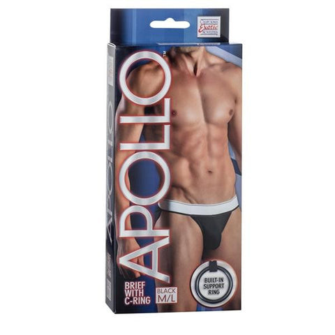 Apollo Brief W-cring Black M-l