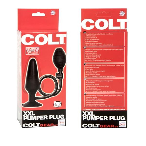 Colt Xxl Pumper Plug Black