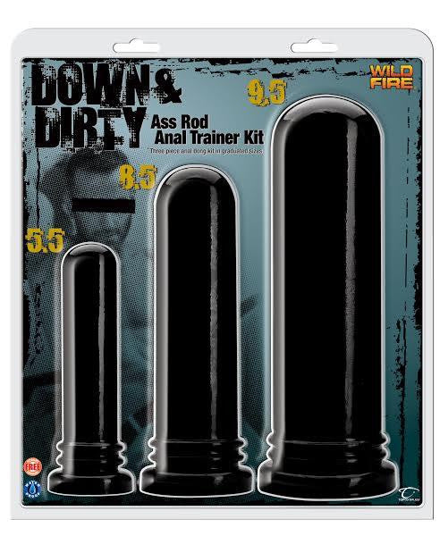 Wildfire Down & Dirty Ass Rod Anal Trainer Kit