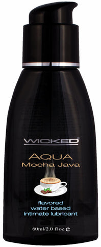 Wicked Aqua Mocha Java Lube 2 Oz