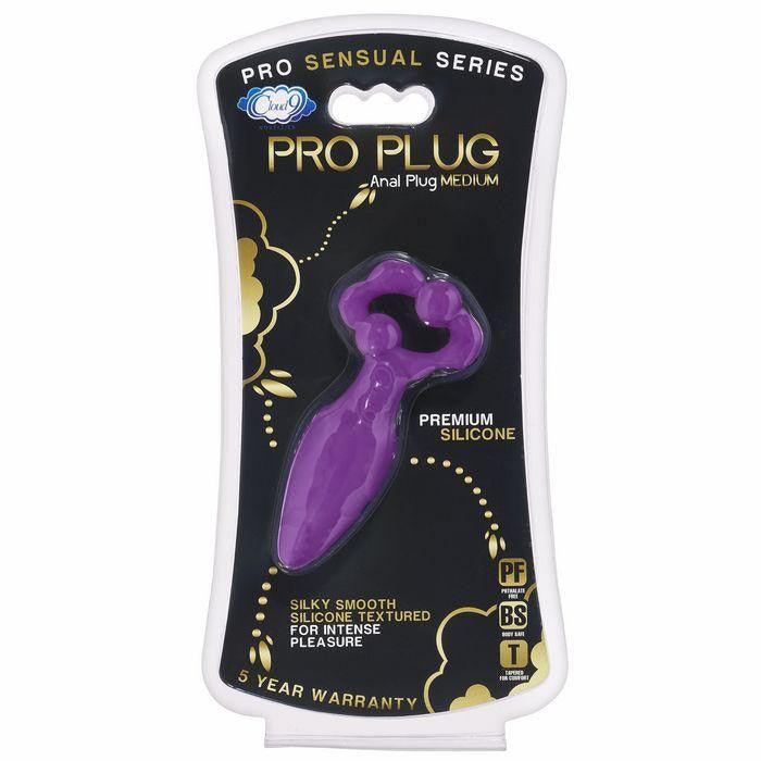 Cloud 9 Silicone Pro Plug Medium Purple