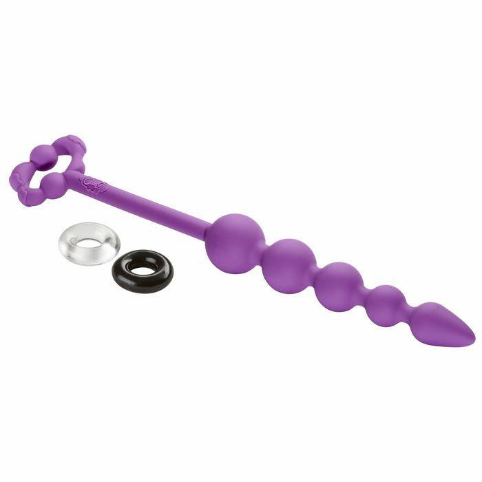 Cloud 9 Pro Sensual Tapered Silicone Anal Beads Purple