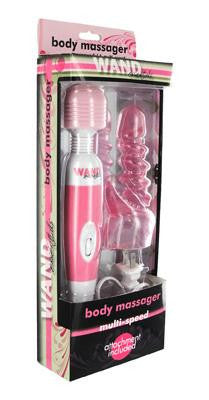 Wand Essentials Body Massager Pink W-attachment 110v