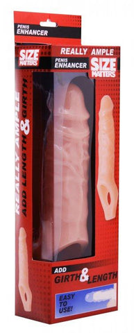 Really Ample Penis Enhancer Sheath Flesh