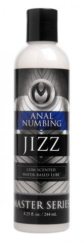 Master Series Jizz Anal Desensitizing Lube 8 Oz